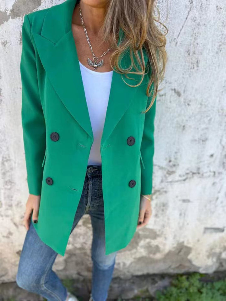 Levoire | Blazer À Col Classique À Manches Longues En Taille Entière