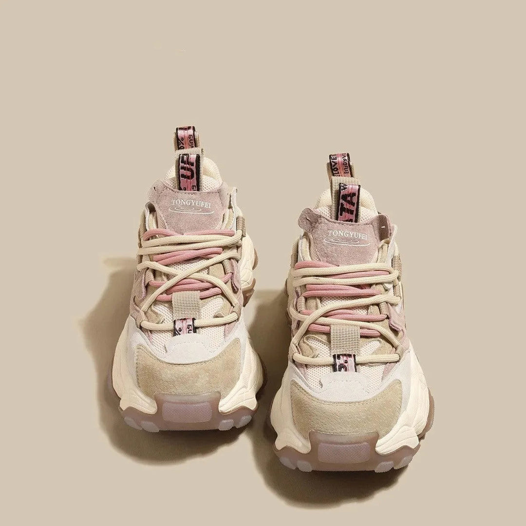 Levoire | Femmes Sneaker Villa Loisirs Plat Beige