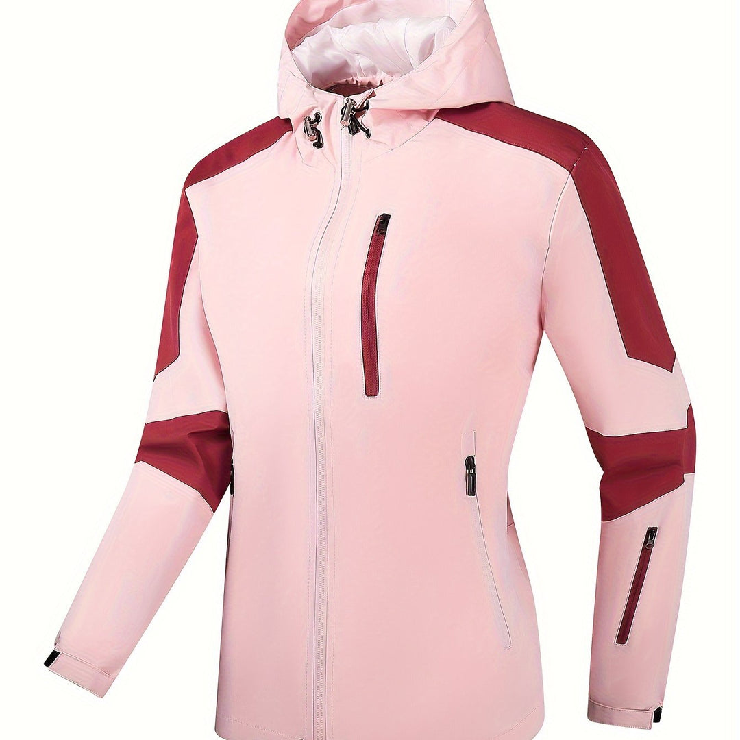 Levoire | Sweat À Capuche Color Block Sportif En Grandes Tailles