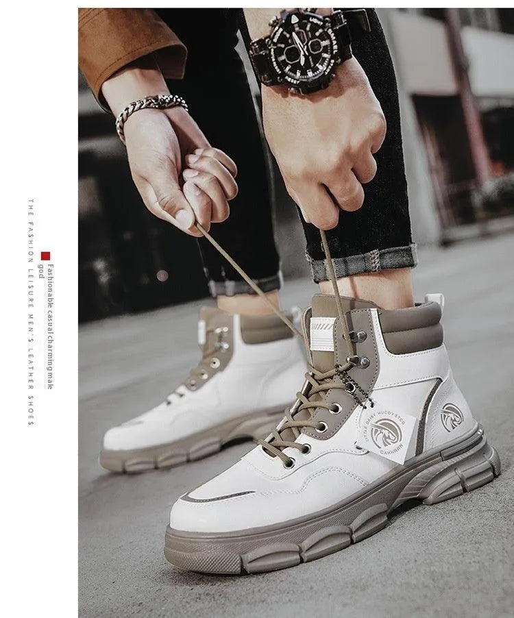 Levoire | Bottes à bord haut dans le style britannique