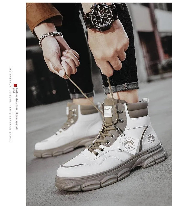 Levoire | Bottes à bord haut dans le style britannique