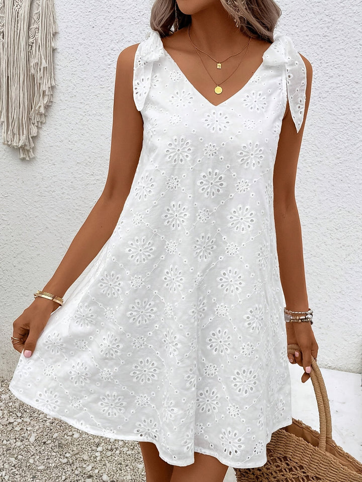 Levoire | Robe soirée à sequins Blanc