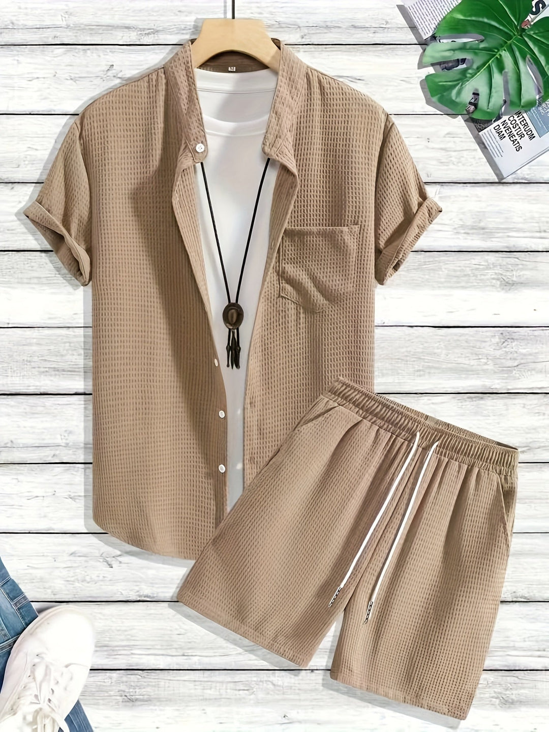 Levoire | Chemise De Golf Blanche & Shorts
