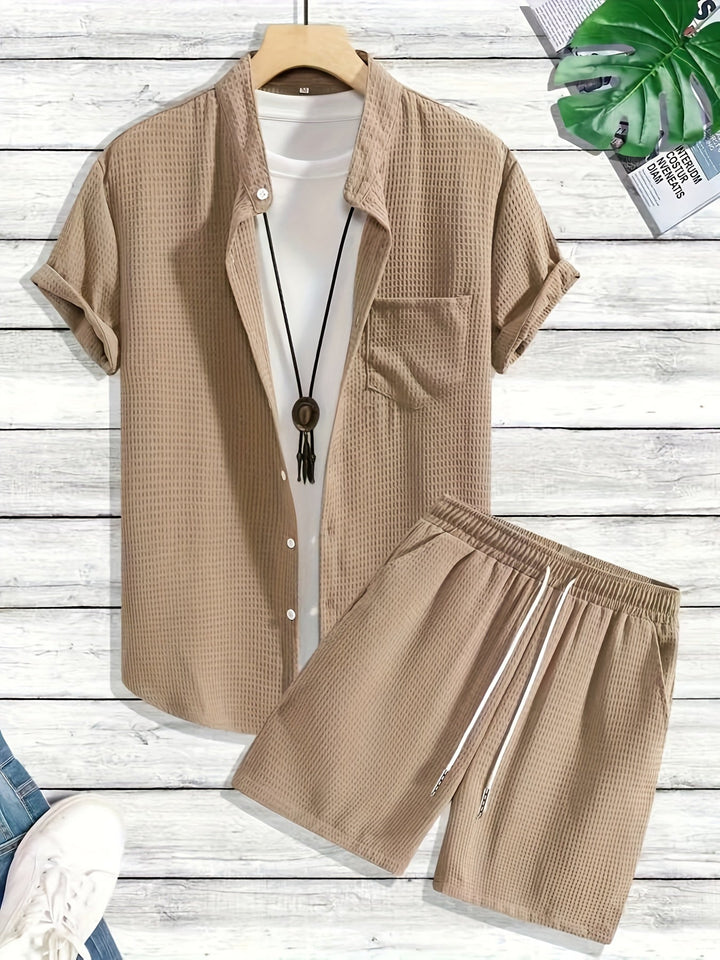 Levoire | Chemise De Golf Blanche & Shorts