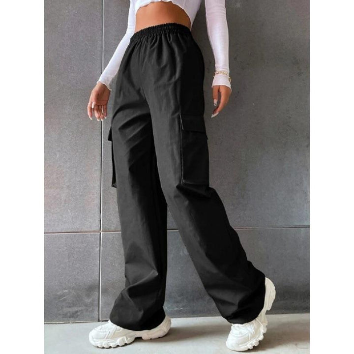 Levoire | Pantalons Cargo Pour Femmes Avec Poches Noir