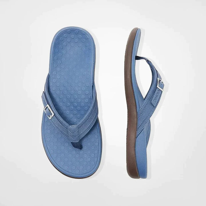 Levoire | Sandales Élégantes À Orteils Bleu foncé