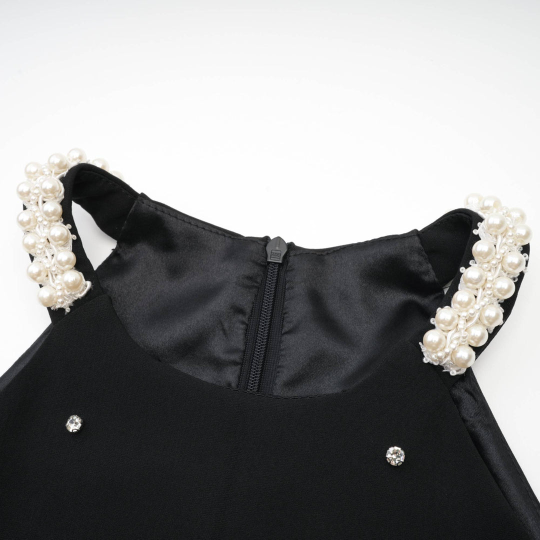 Levoire | Robe Mini Brillante Noire
