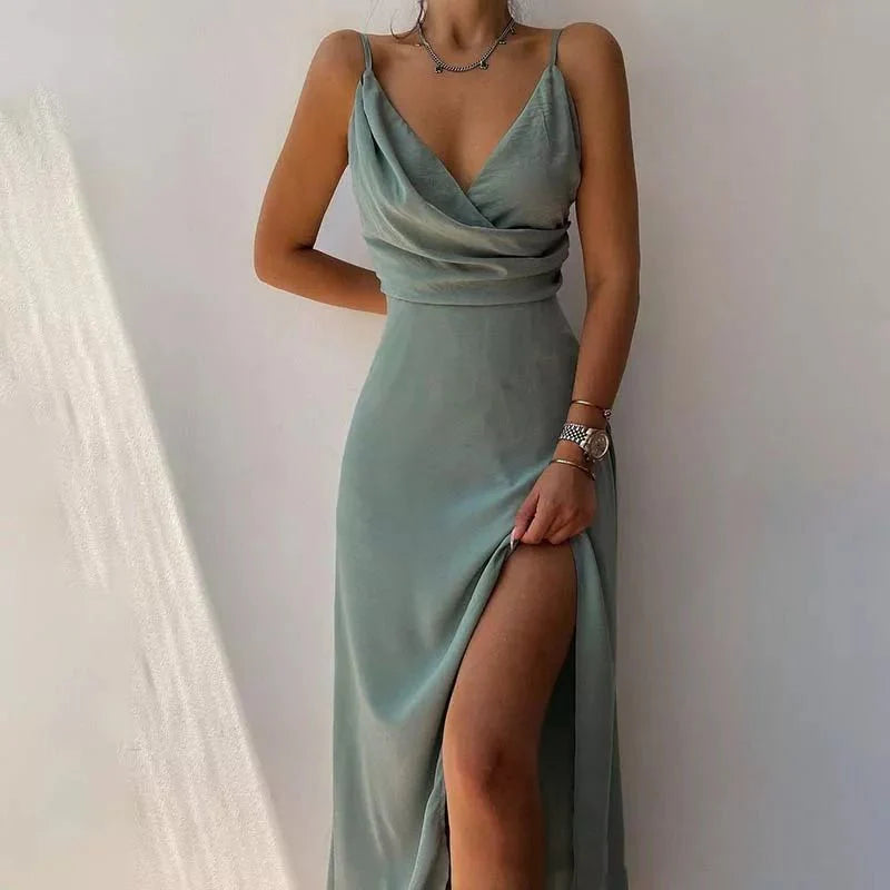 Levoire | Robe Industrielle Élégante Vert