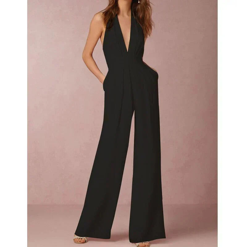 Levoire | Jumpsuit Élégant Pour Femmes Noir