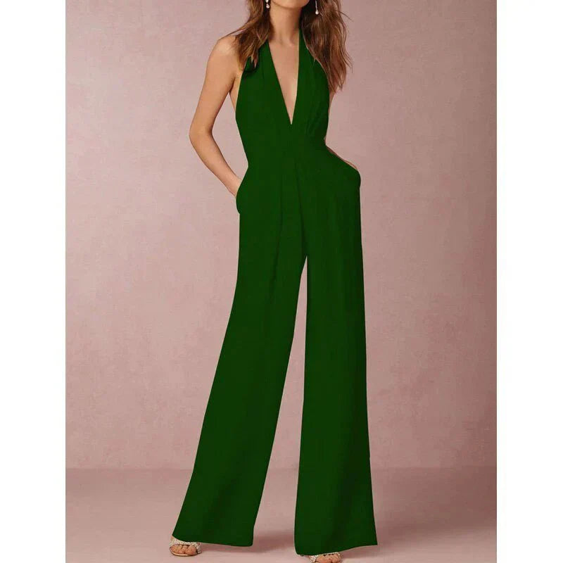 Levoire | Jumpsuit Élégant Pour Femmes Vert