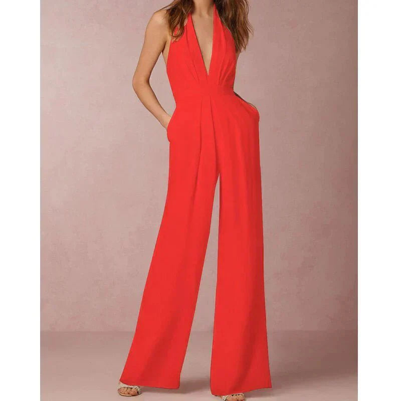 Levoire | Jumpsuit Élégant Pour Femmes Rot