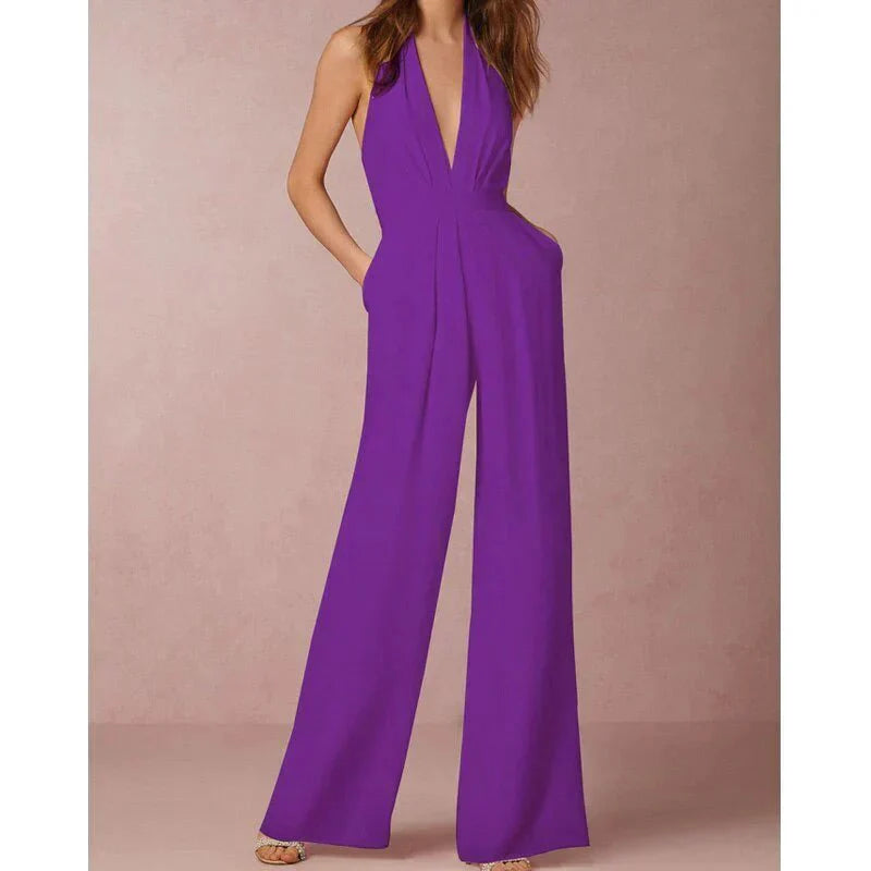 Levoire | Jumpsuit Élégant Pour Femmes Lilas