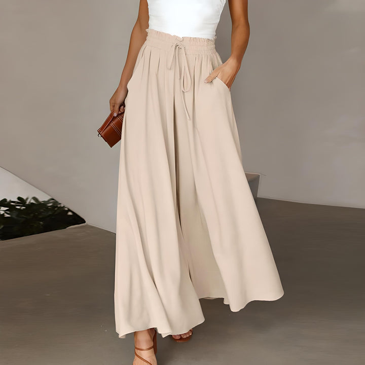 Levoire | Pantalon De Loisir Confortable Pour Femmes Élégant, Confortable & Polyvalent Beige