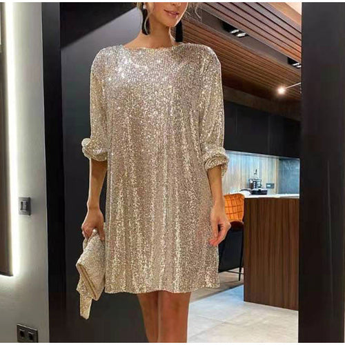Levoire | Robe De Fête Scintillante Pour Femmes Cocktail Et Robe De Bal Avec Coupe Élégante