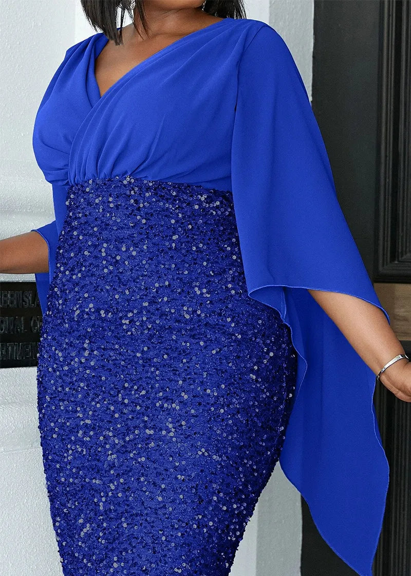 Levoire | Robe De Soirée Longue Grandes Tailles Robe Maxi Festive Pour Femmes