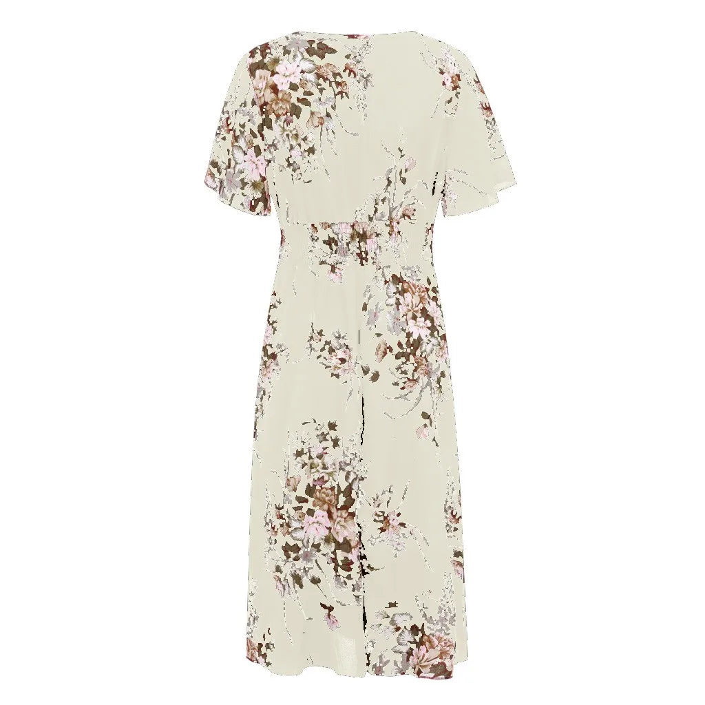 Levoire | Robe D'Été Longue Pour Femmes Maxikleid Dans Le Style Vintage