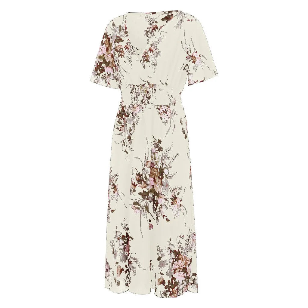 Levoire | Robe D'Été Longue Pour Femmes Maxikleid Dans Le Style Vintage