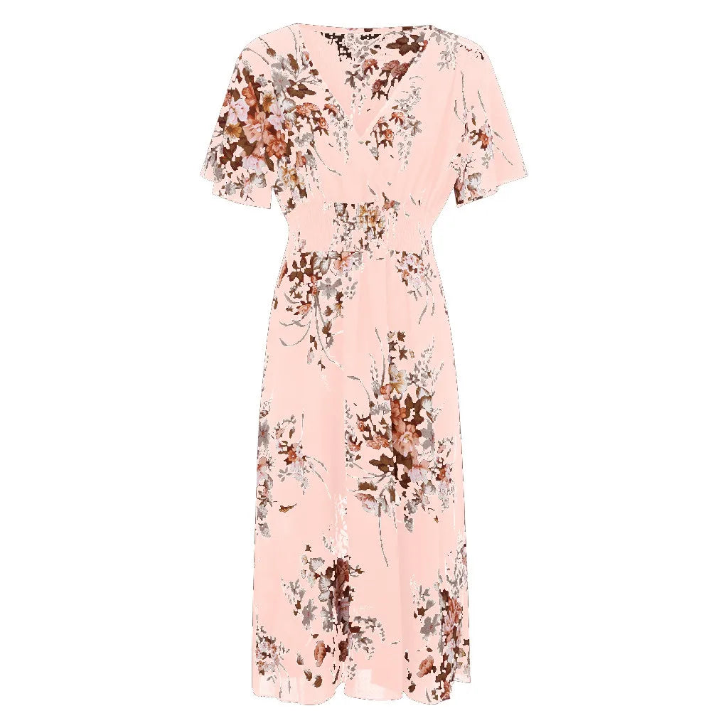 Levoire | Robe D'Été Longue Pour Femmes Maxikleid Dans Le Style Vintage