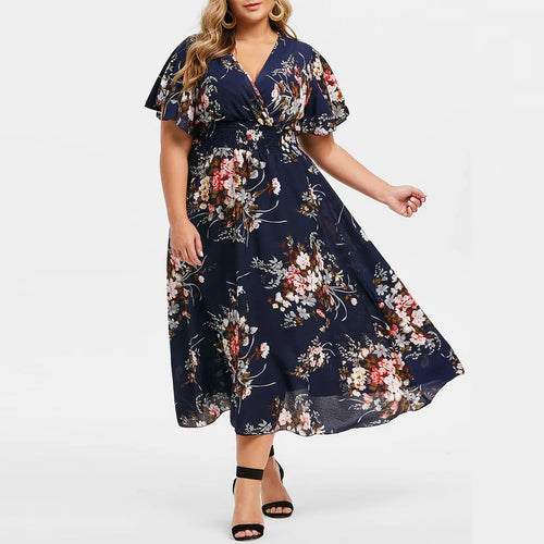 Levoire | Robe D'Été Longue Pour Femmes Maxikleid Dans Le Style Vintage