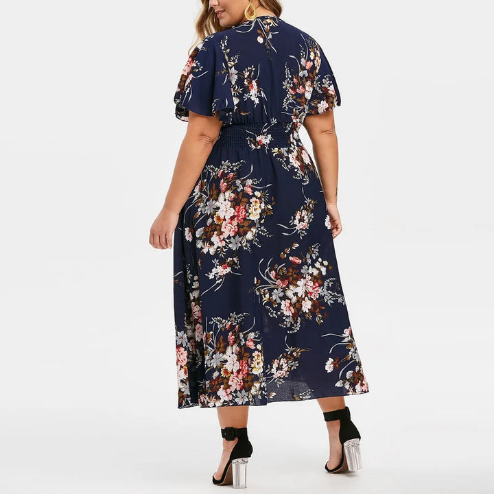 Levoire | Robe D'Été Longue Pour Femmes Maxikleid Dans Le Style Vintage
