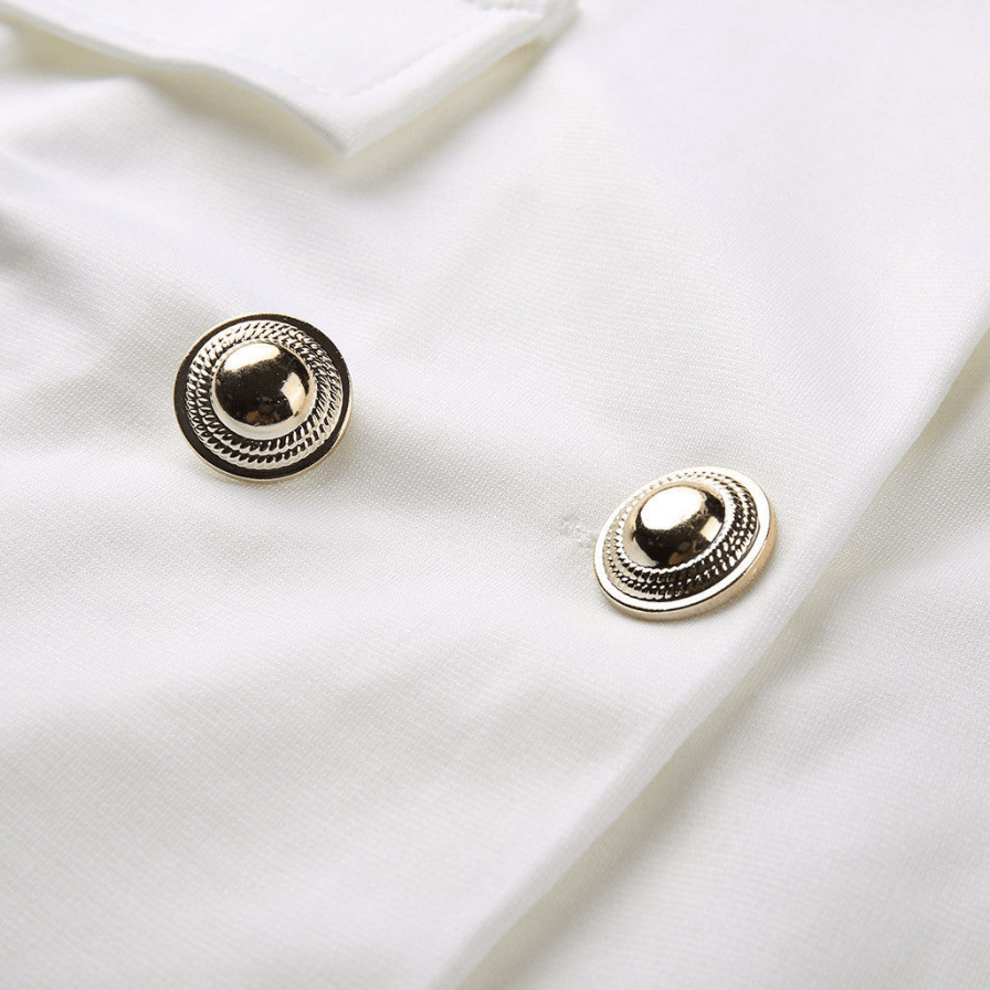 Levoire | Blazer élégant et raffiné en coupe slim style italien avec double boutons