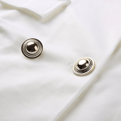 Levoire | Blazer élégant et raffiné en coupe slim style italien avec double boutons