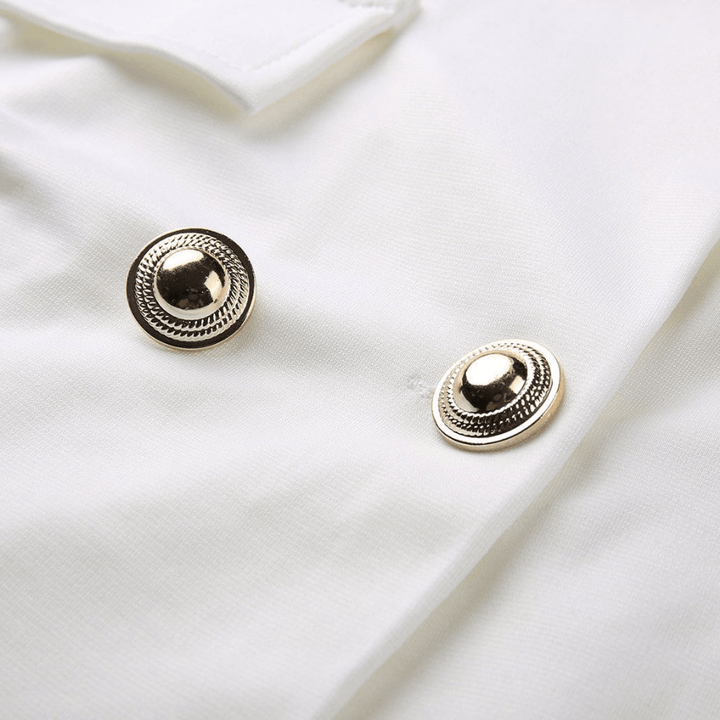Levoire | Blazer élégant et raffiné en coupe slim style italien avec double boutons