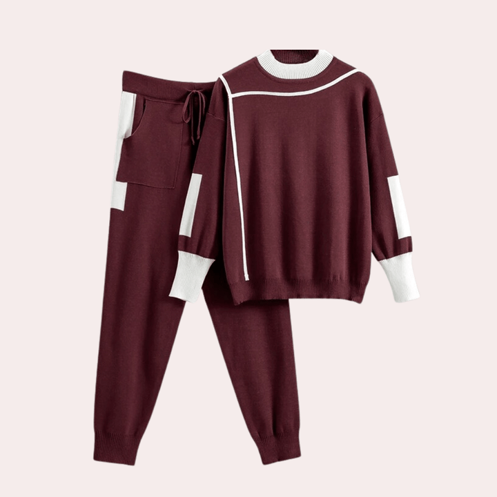 Levoire | Ensemble tricot deux pièces femme Rot