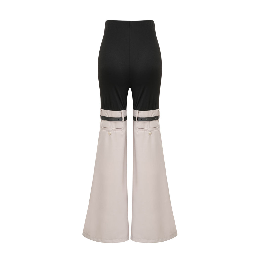 Levoire | Pantalons Flare Bicolores