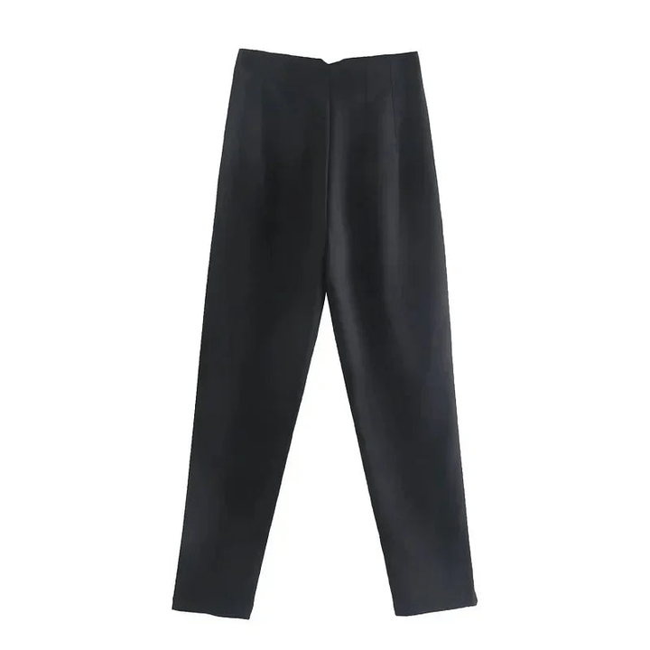 Levoire | Pantalon Classique Chic Femme Noir