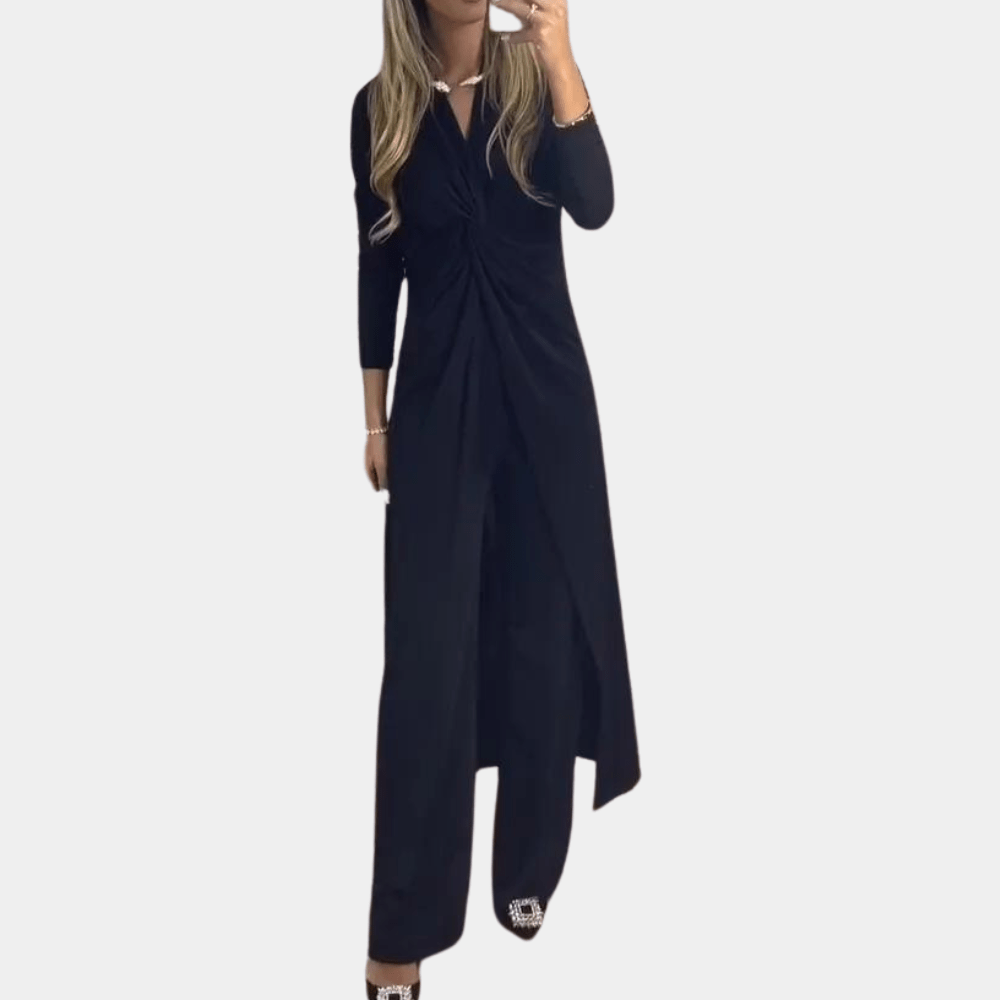 Levoire | Ensemble confortable femme deux pièces Noir