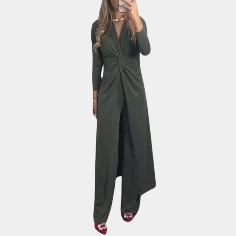 Levoire | Ensemble confortable femme deux pièces Vert