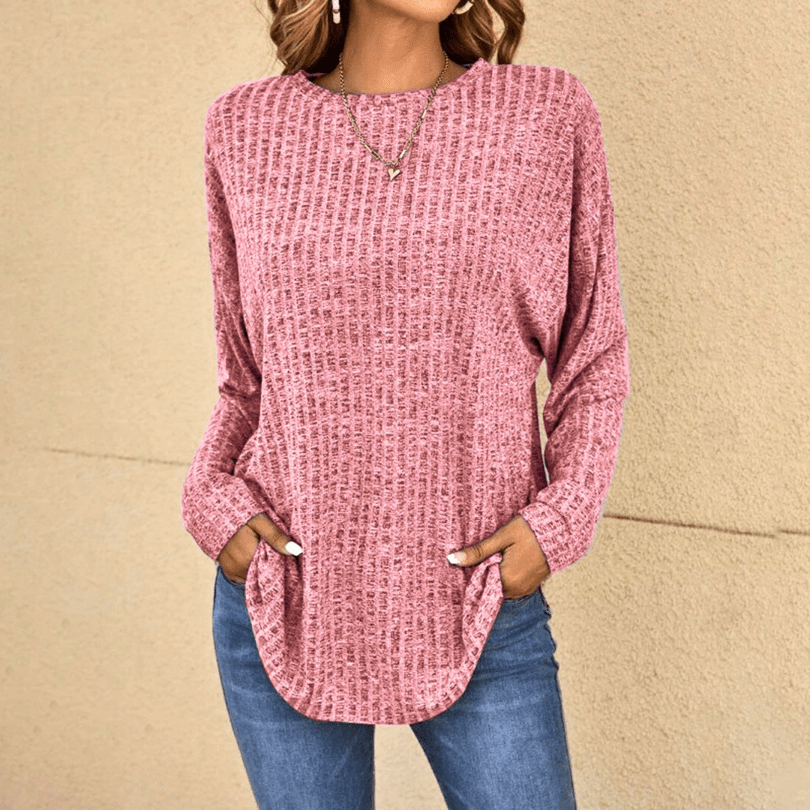 Levoire | Pull Femme Doux Confort Chaud Tendance Rosa