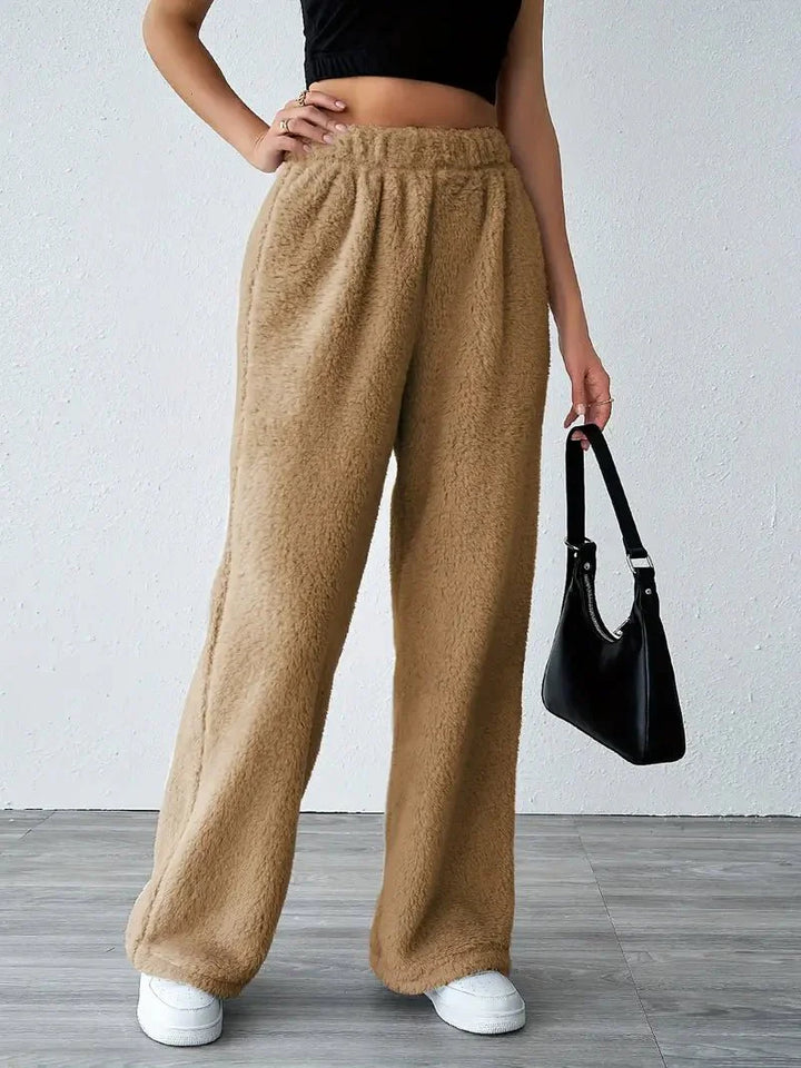 Levoire | Pantalons De Course En Teddy Mukavat