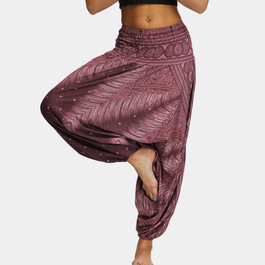 Levoire | Pantalons De Yoga Confortables Pour Femmes Bordeaux