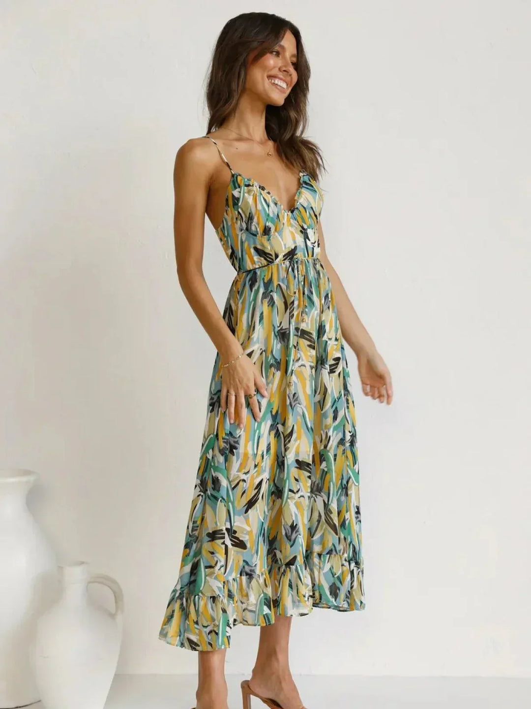Levoire | Robe Midi Colorée