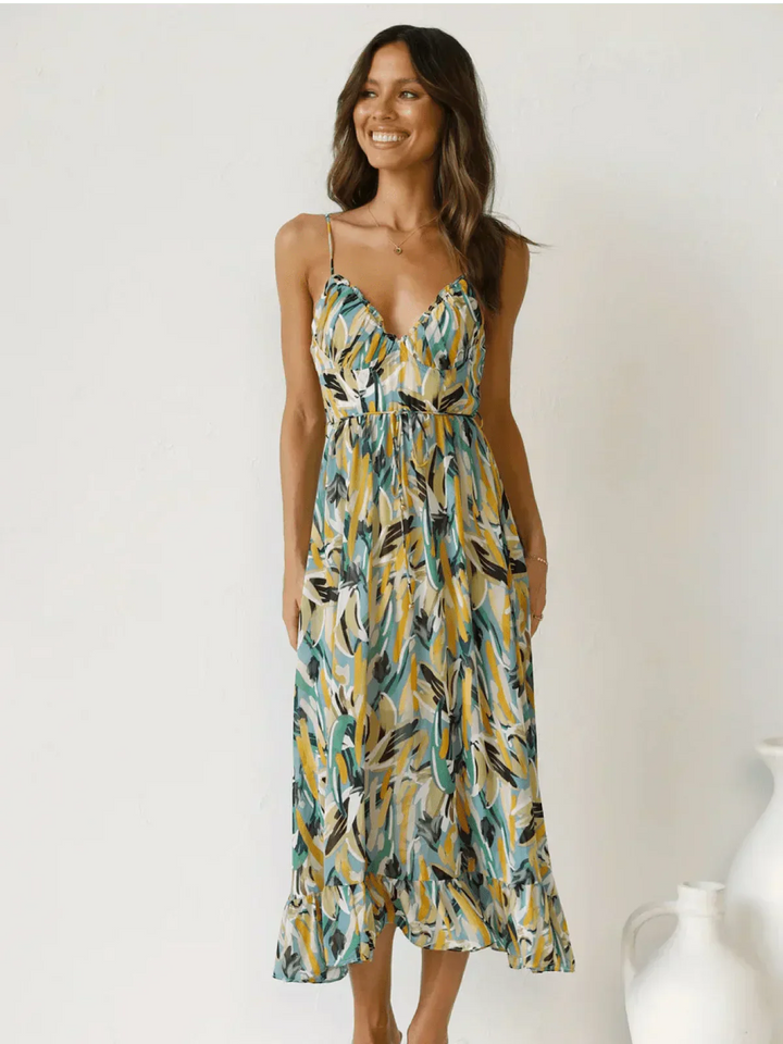 Levoire | Robe Midi Colorée