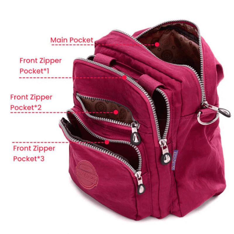 Levoire | Sac bandoulière imperméable 3-en-1