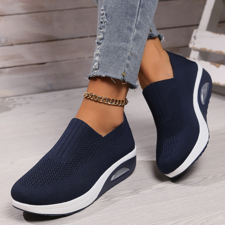 Levoire | Chaussures Orthopédiques Chaussures Confortables Pour Soulager La Douleur Bleu foncé