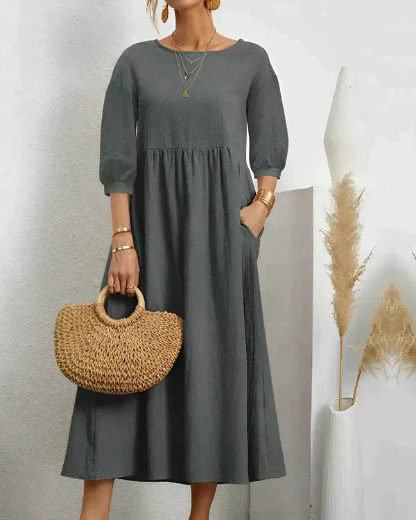 Levoire | La Robe D'Été Idéale Gris foncé