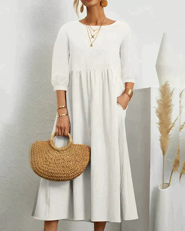 Levoire | La Robe D'Été Idéale Blanc