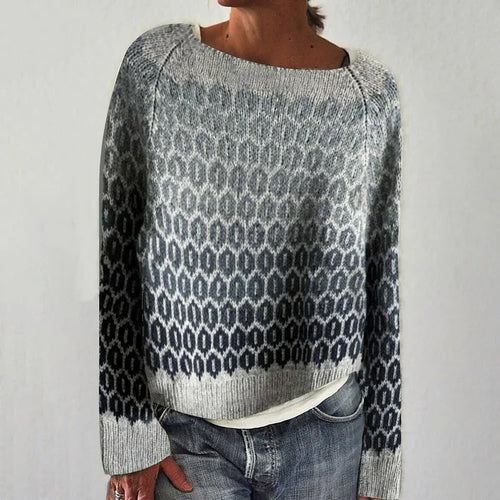 Levoire | Pull Gris Avec Détails