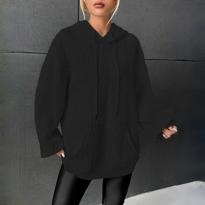 Levoire | Sweat à capuche d'hiver élégant et polyvalent Noir 50% DE RÉDUCTION!
