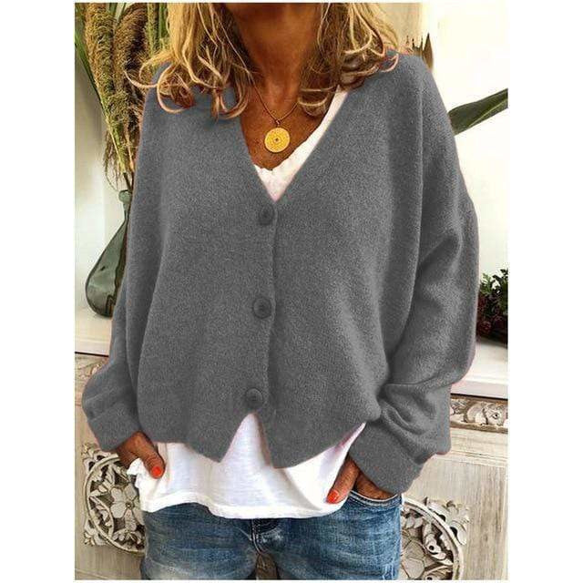 Levoire | Gilet Casual Uni Gris