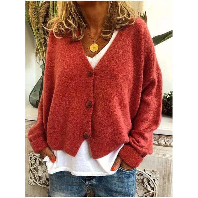 Levoire | Gilet Casual Uni Rouge A
