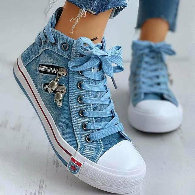 Levoire | Décontractées En Denim Bleu Clair