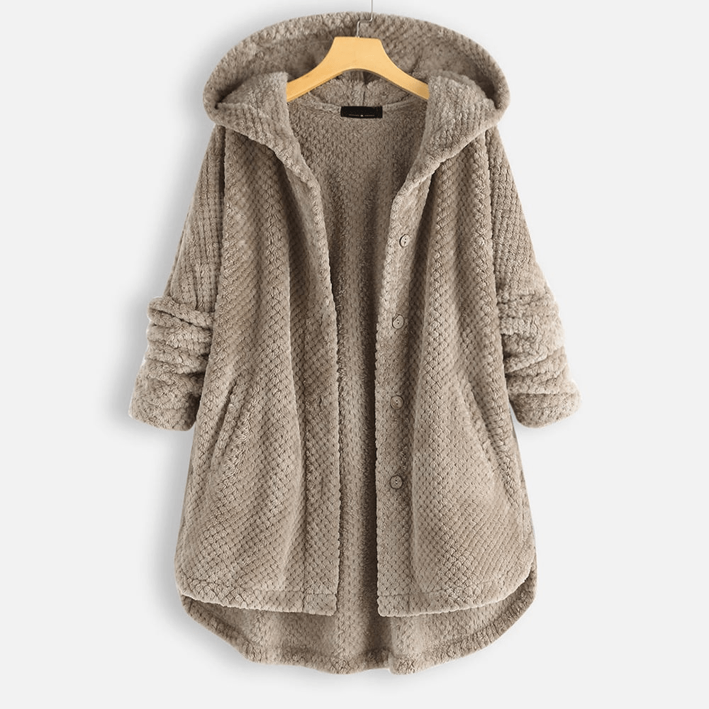 Levoire | Long gilet polaire femme Beige