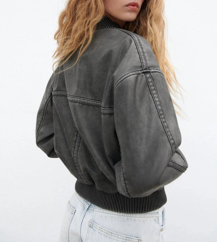 Levoire | Eloisé Veste En Cuir Vintage