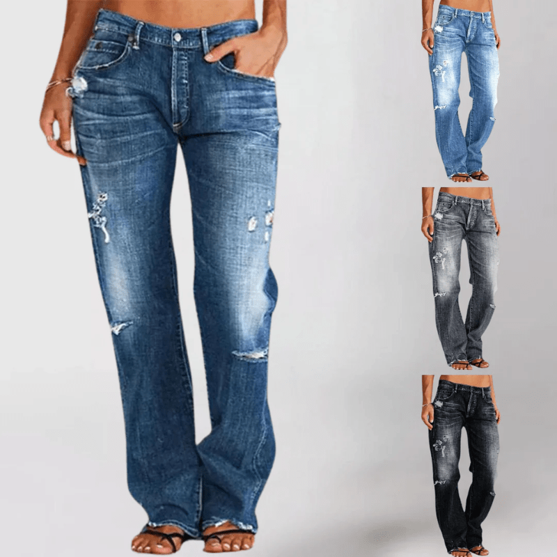 Levoire | Jean en denim décontracté pour femmes