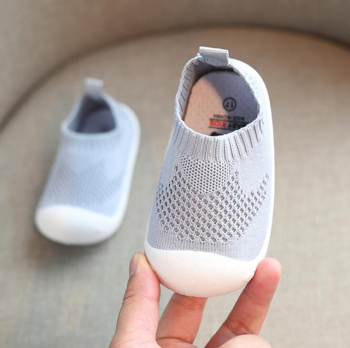 Levoire | Chaussures Pour Bébé Antidérapantes Élastiques Gris